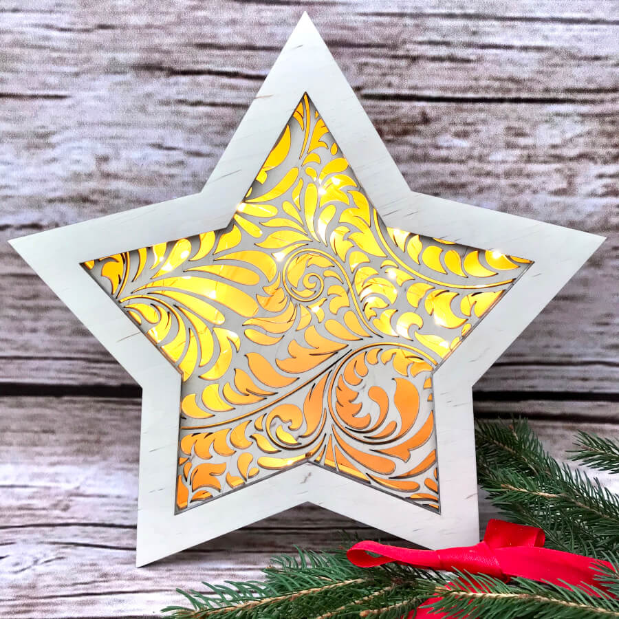 Świecąca gwiazda (mała)