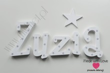 Literki 25cm - wzór MWL131