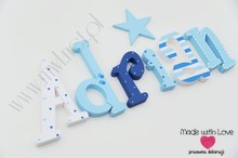 Literki 20cm - wzór MWL183