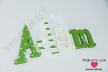 Literki 20cm - wzór MWL187