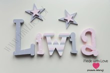 Literki 20cm - wzór MWL197