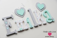 Literki 25cm - wzór MWL204 MD