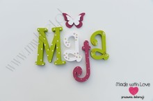Literki 20cm - wzór MWL157